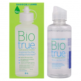 Solutie de intretinere lentile de contact Biotrue Multi-Purpose Solution 120 ml Bausch + Lomb